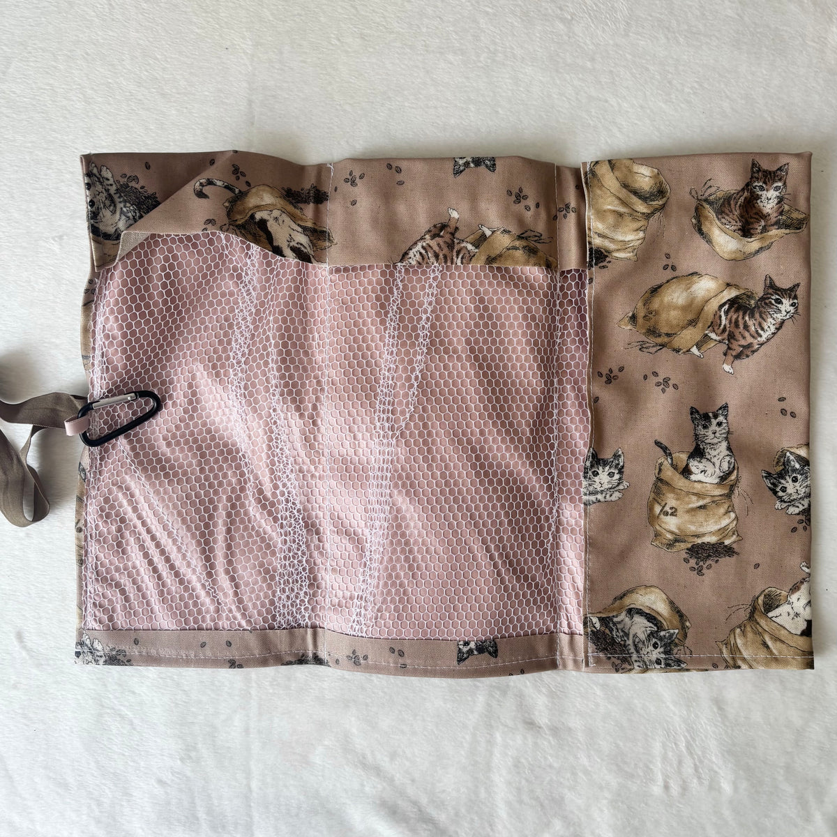 　Pointe shoes case "Coffee Cat"