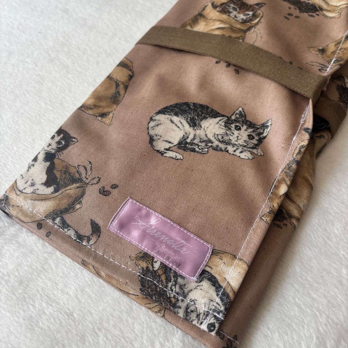 　Pointe shoes case "Coffee Cat"