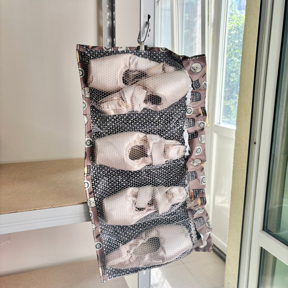 　Pointe shoes case "Coffee Bear"