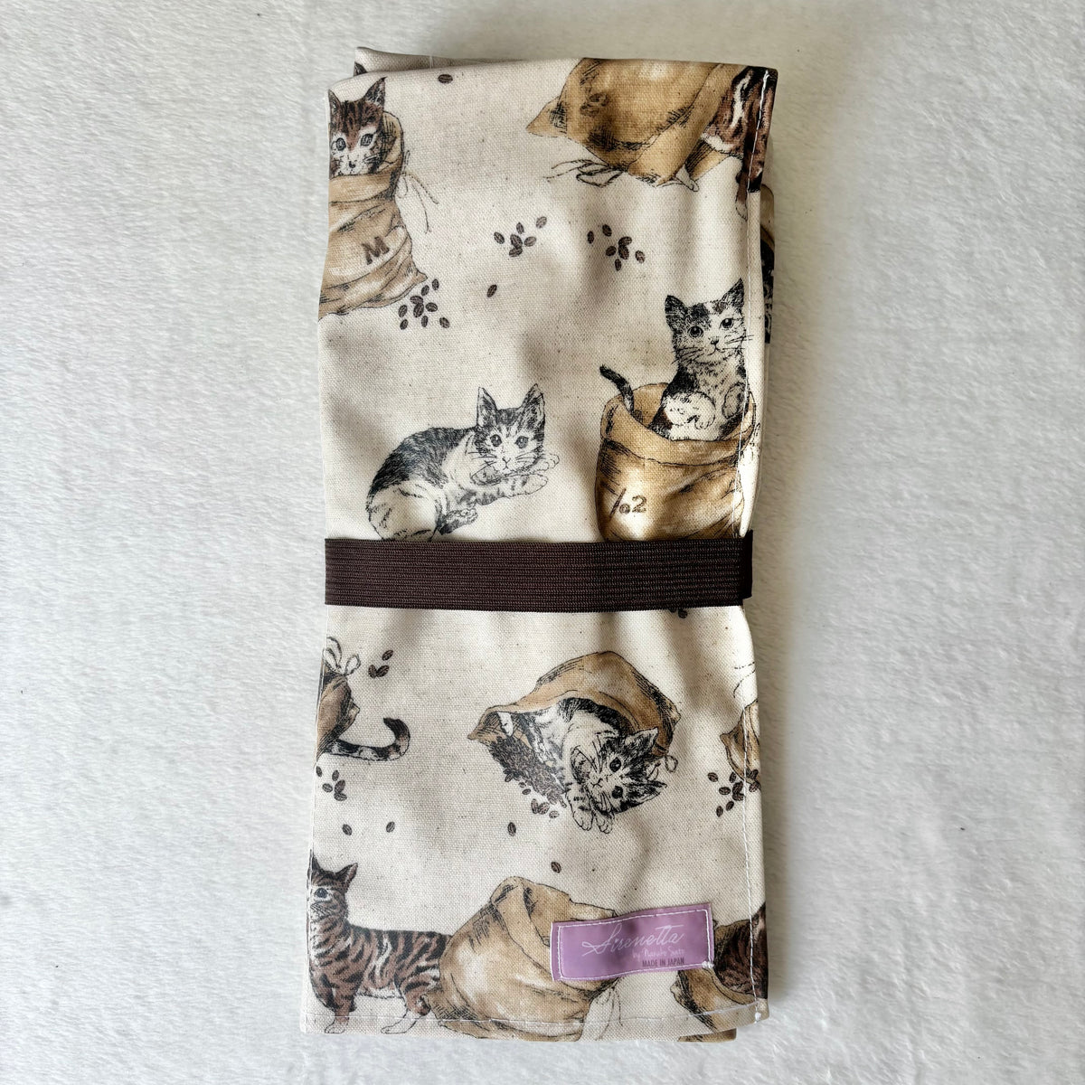 　Pointe shoes case "Coffee Cat"