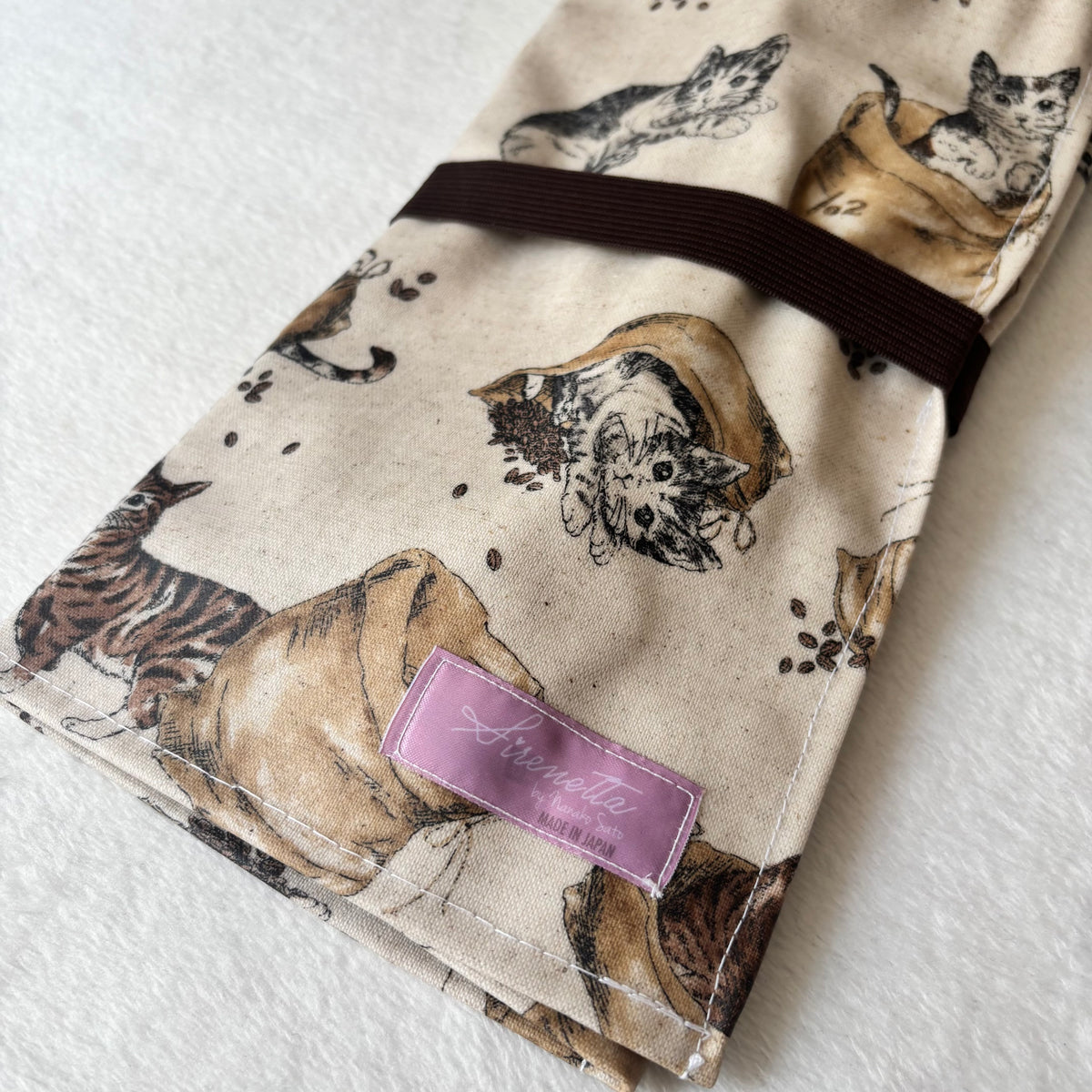 　Pointe shoes case "Coffee Cat"