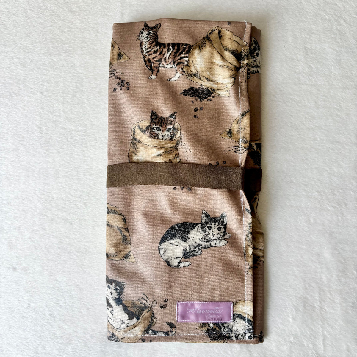 　Pointe shoes case "Coffee Cat"