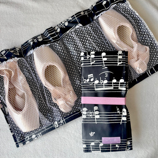 　Pointe shoes case "Marching Notes"